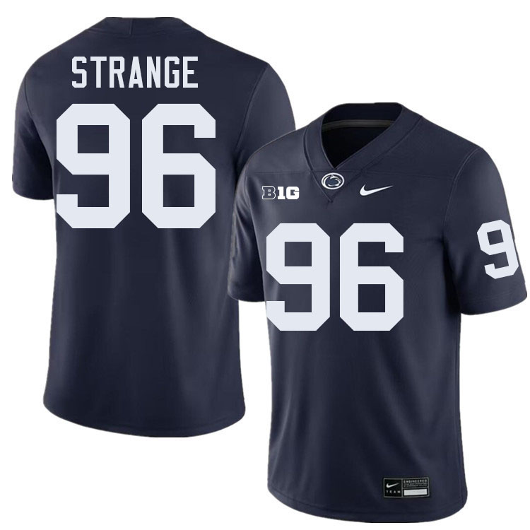 Brenton Strange Penn State Jersey,PSU Nittany Lions #96 Brenton Strange Football Uniforms-Navy